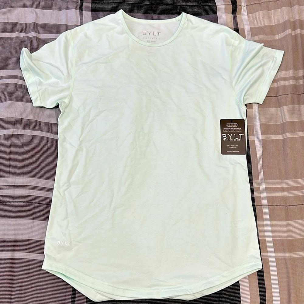 Bylt Basics Drop Cut T-Shirt - Light Mint *NWT*